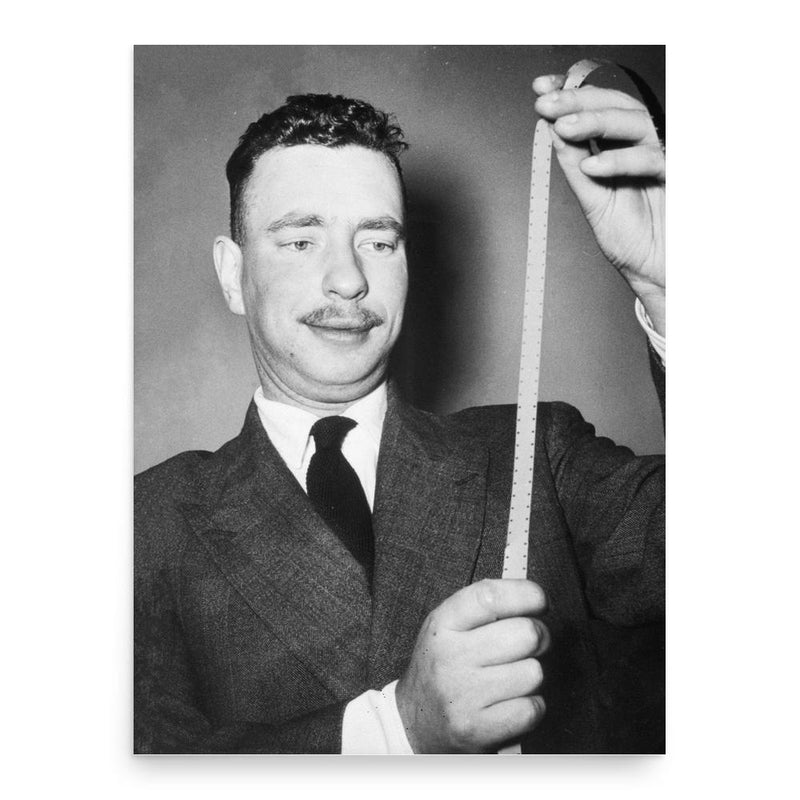 Alexandre Astruc poster print, in size 18x24 inches.