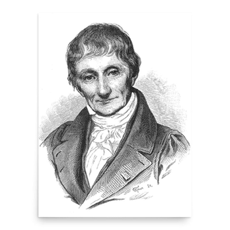 Alexandre Brongniart poster print, in size 18x24 inches.