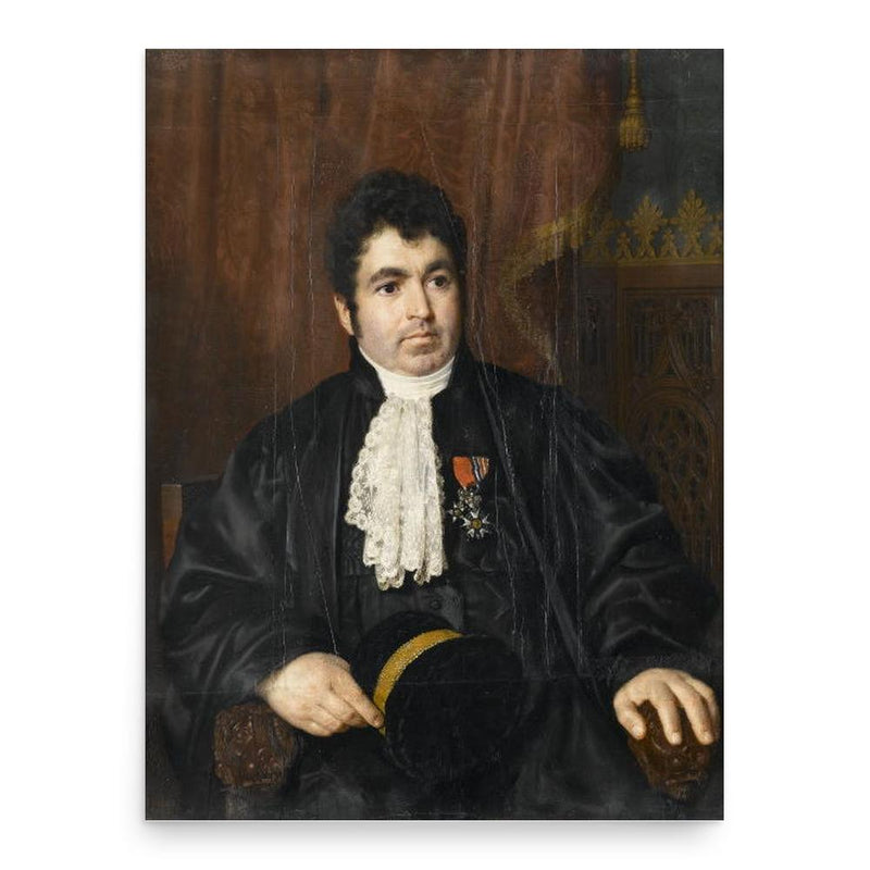 Alexandre Du Sommerard poster print, in size 18x24 inches.