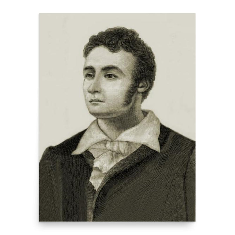 Alexandre Guiraud poster print, in size 18x24 inches.