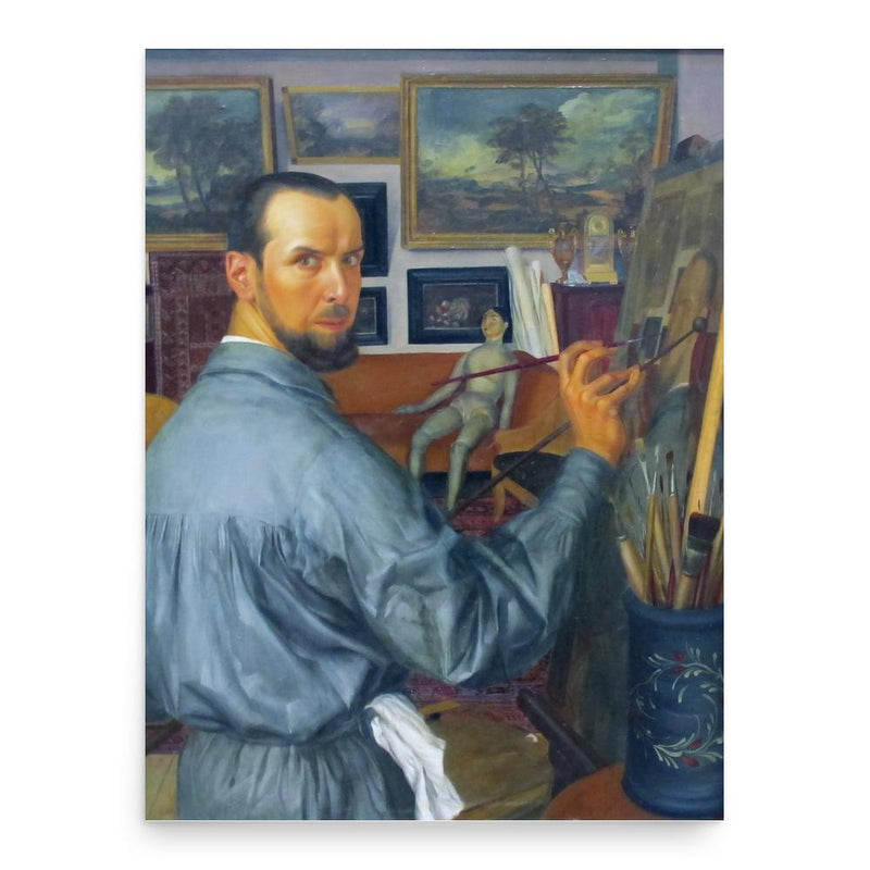 Alexandre Jacovleff poster print, in size 18x24 inches.