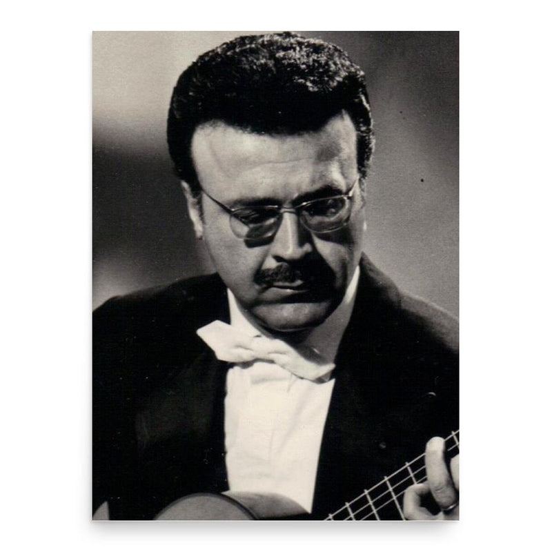 Alexandre Lagoya poster print, in size 18x24 inches.