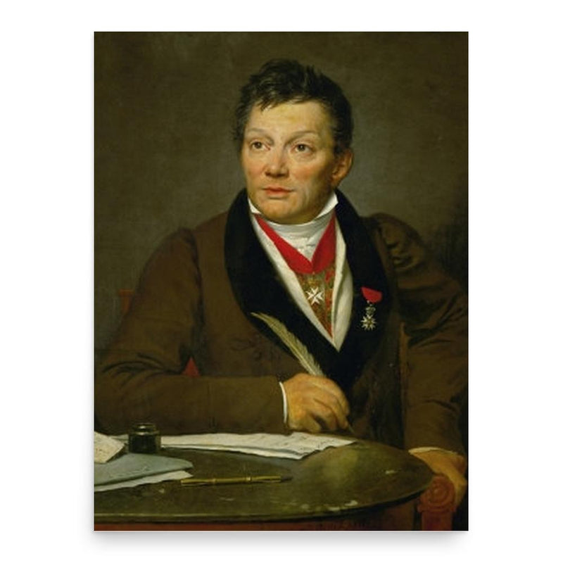 Alexandre Lenoir poster print, in size 18x24 inches.