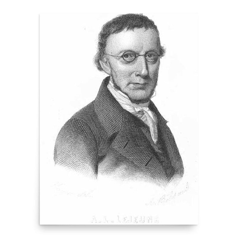 Alexandre Louis Simon Lejeune poster print, in size 18x24 inches.