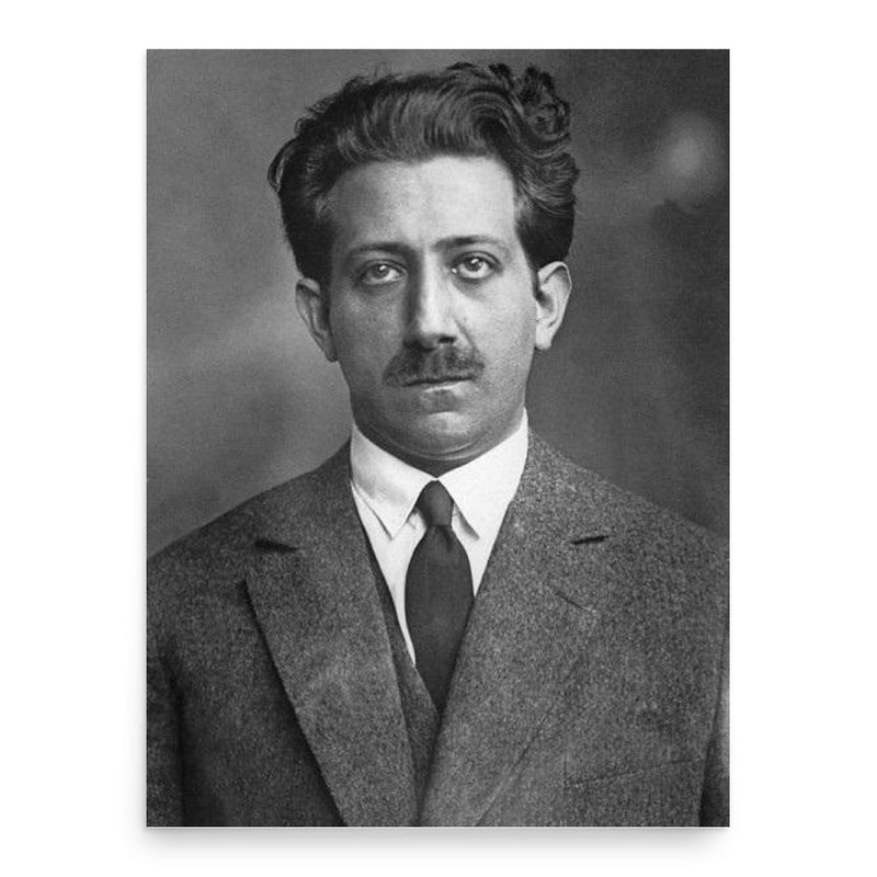 Alexandre Stavisky poster print, in size 18x24 inches.