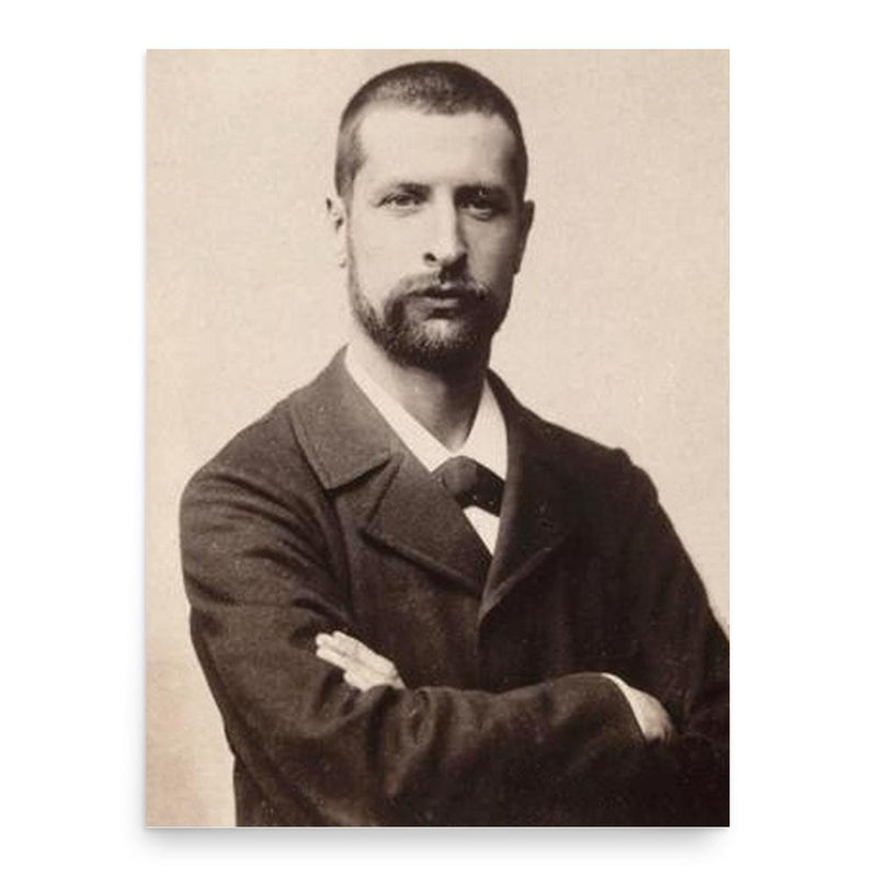 Alexandre Yersin poster print, in size 18x24 inches.
