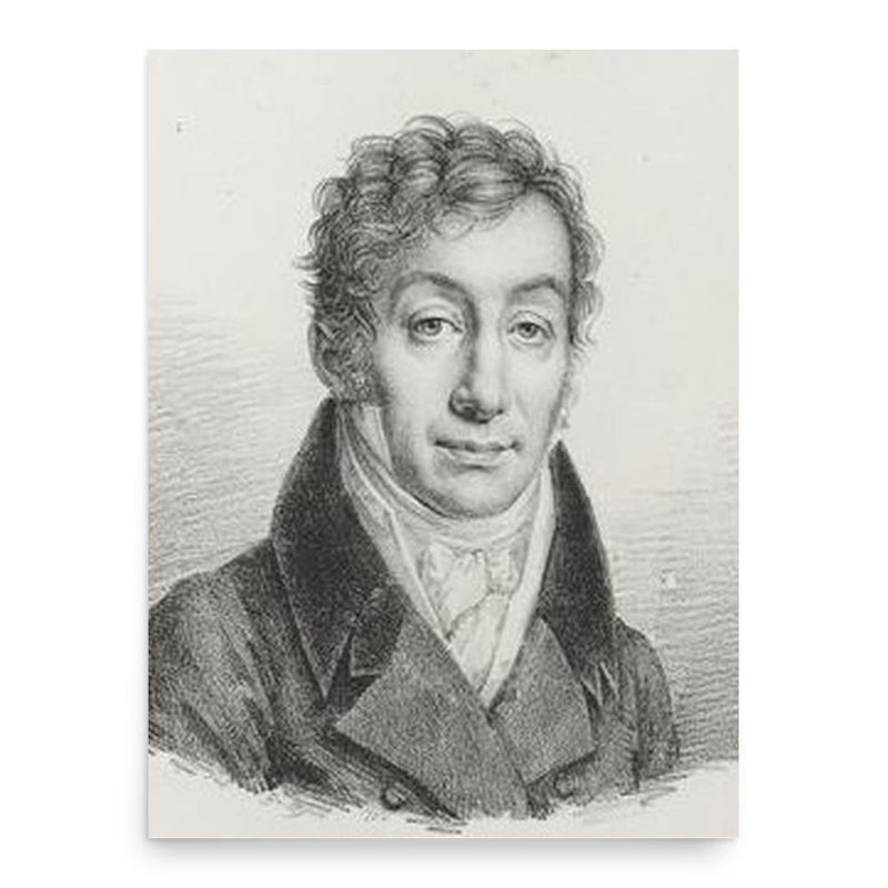 Alexandre de Laborde poster print, in size 18x24 inches.