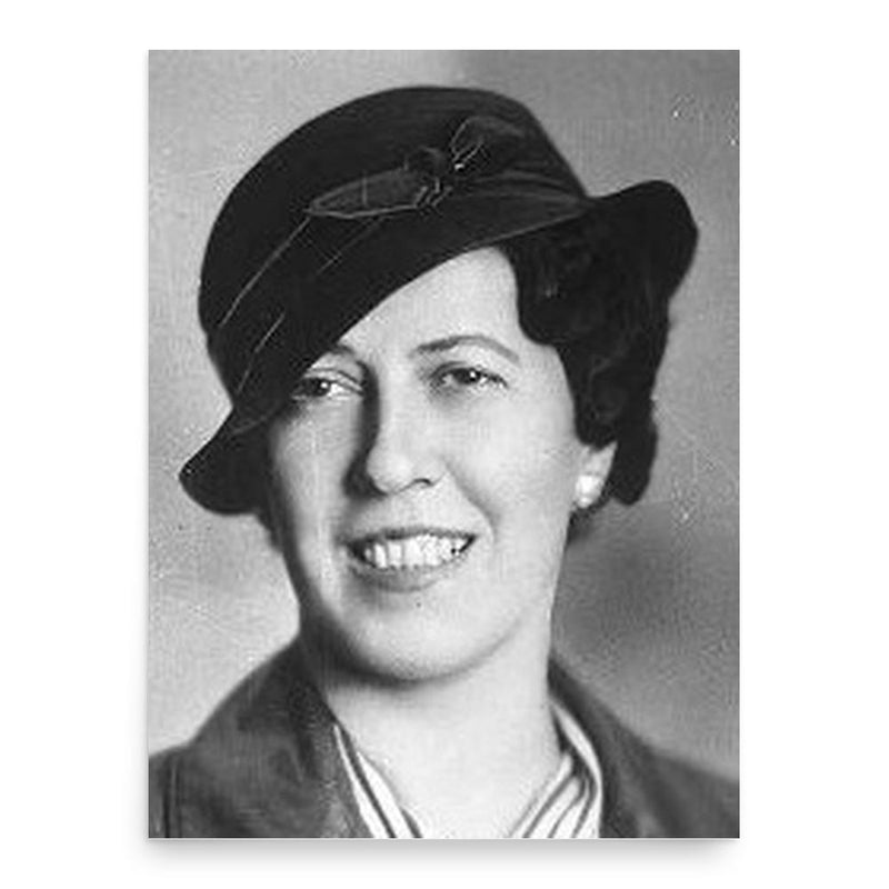 Alexandrine Gibb poster print, in size 18x24 inches.