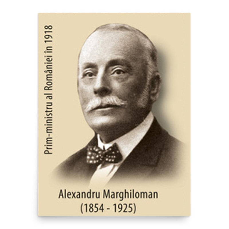 Alexandru Marghiloman poster print, in size 18x24 inches.