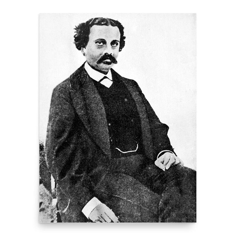 Alexandru Odobescu poster print, in size 18x24 inches.