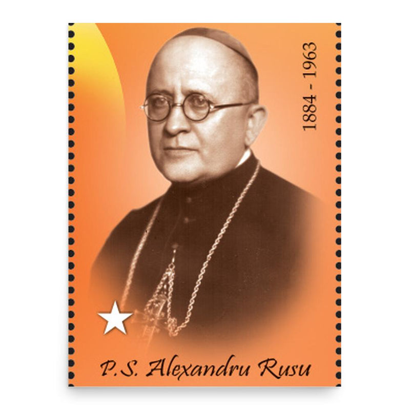 Alexandru Rusu poster print, in size 18x24 inches.