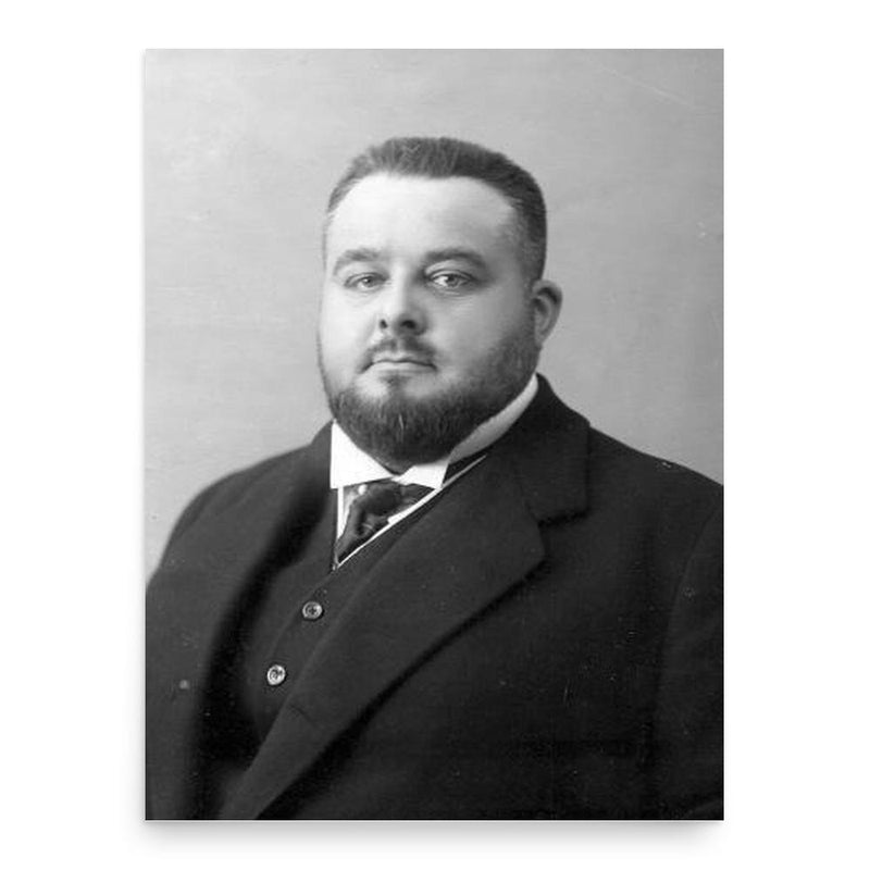 Alexei Khvostov poster print, in size 18x24 inches.