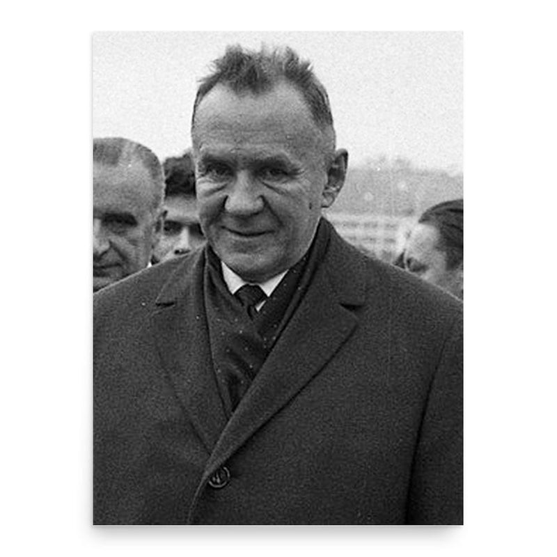 Alexei Kosygin poster print, in size 18x24 inches.