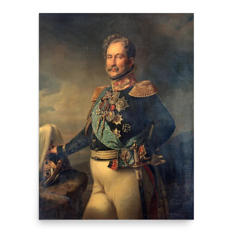 Alexey Fyodorovich Orlov poster print, in size 18x24 inches.