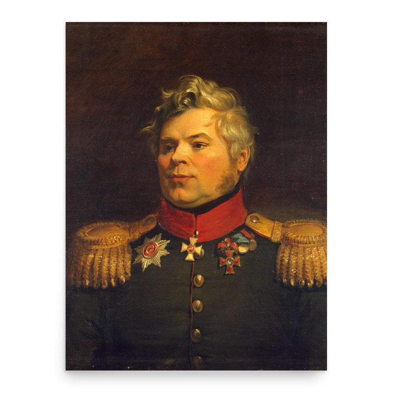 Alexey Gamen poster print, in size 18x24 inches.