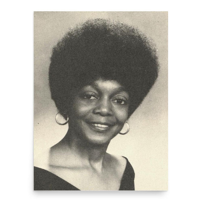 Alexinia Baldwin poster print, in size 18x24 inches.