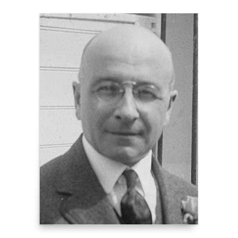 Alexis Carrel poster print, in size 18x24 inches.