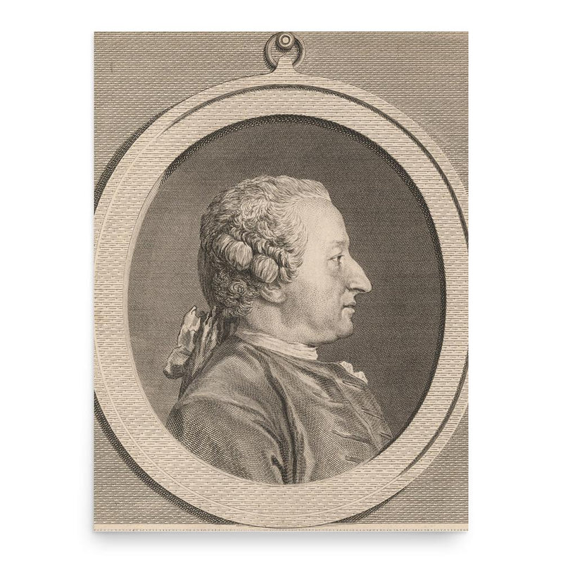 Alexis Clairaut poster print, in size 18x24 inches.