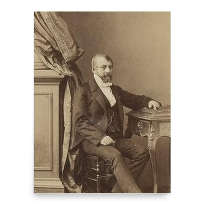 Alexis Pillet-Will poster print, in size 18x24 inches.