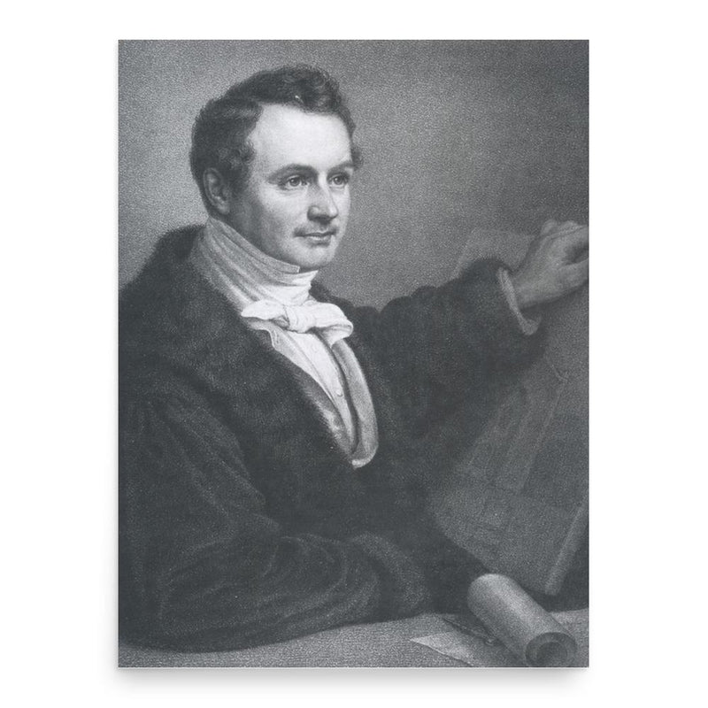 Alexis de Chateauneuf poster print, in size 18x24 inches.