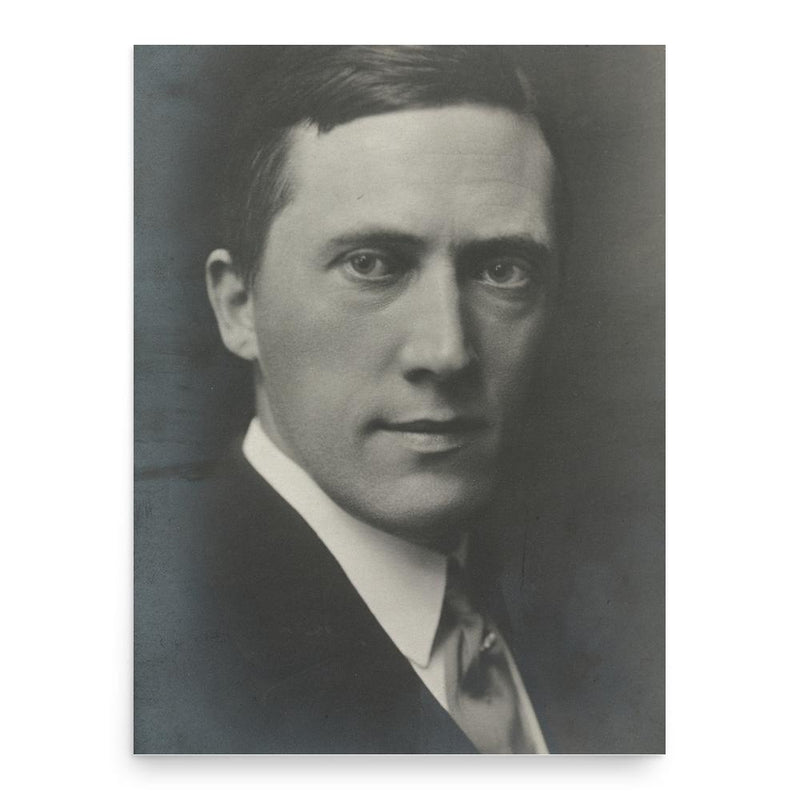 Alf Hurum poster print, in size 18x24 inches.