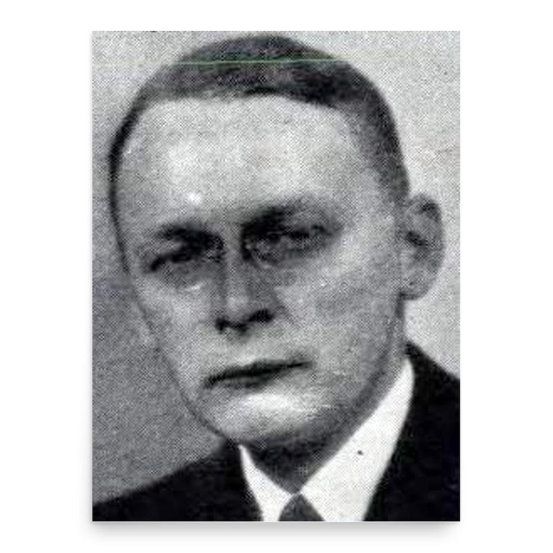 Alf Sommerfelt poster print, in size 18x24 inches.