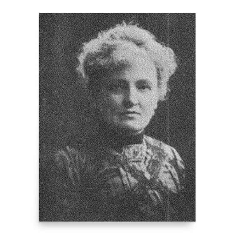 Alfhild Agrell poster print, in size 18x24 inches.