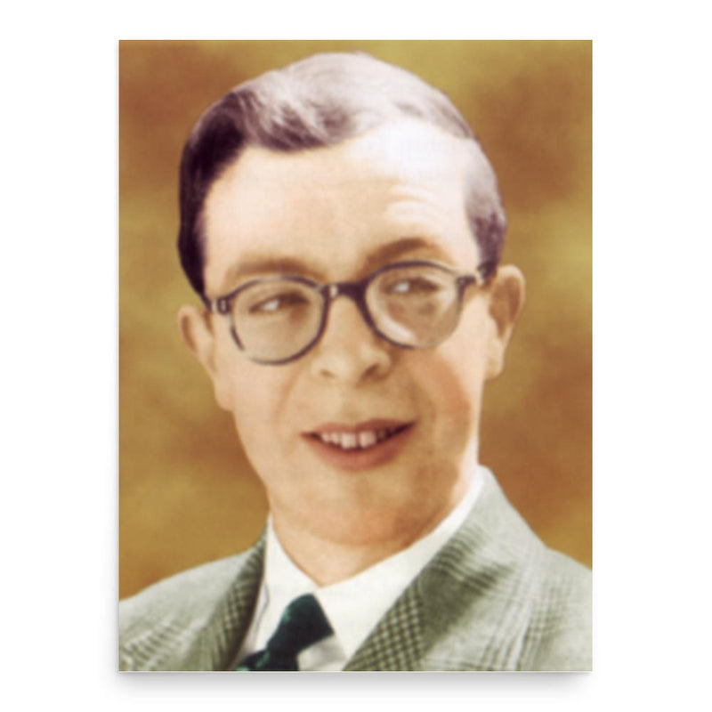 Alfie Lambe poster print, in size 18x24 inches.