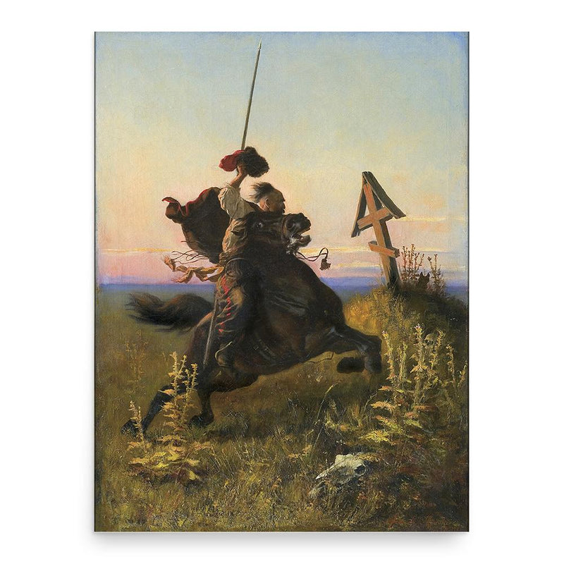 Alfons Dunin-Borkowski poster print, in size 18x24 inches.