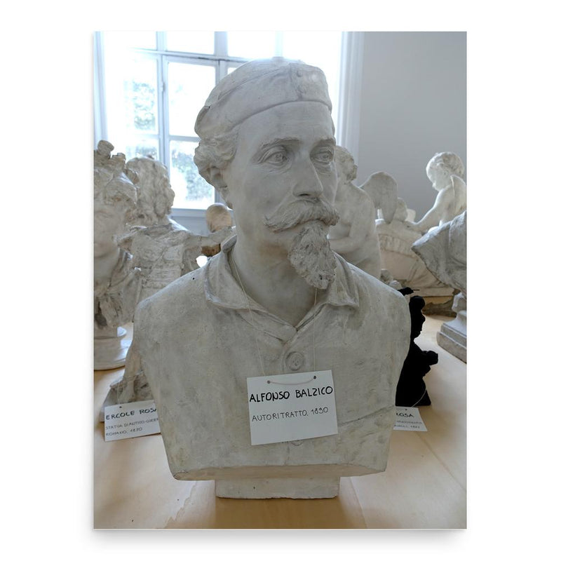 Alfonso Balzico poster print, in size 18x24 inches.