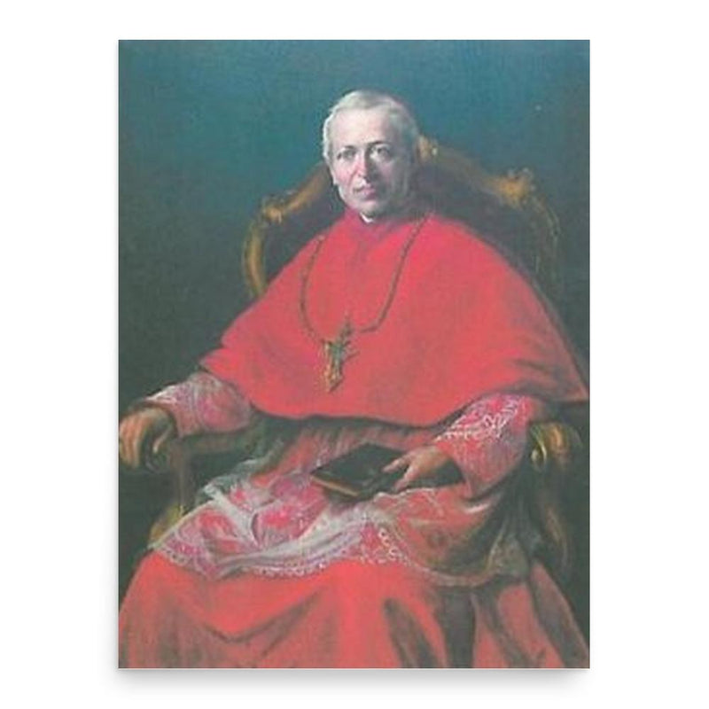 Alfonso Capecelatro poster print, in size 18x24 inches.