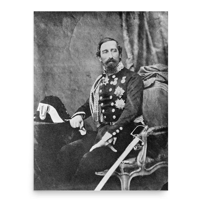 Alfonso Ferrero La Marmora poster print, in size 18x24 inches.