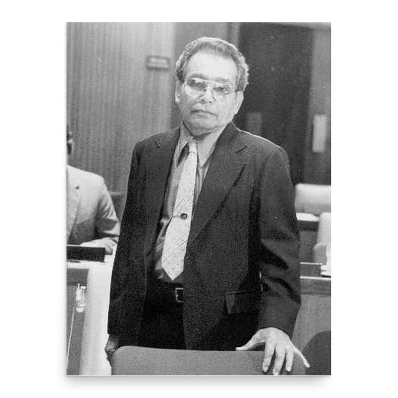 Alfonso Oiterong poster print, in size 18x24 inches.