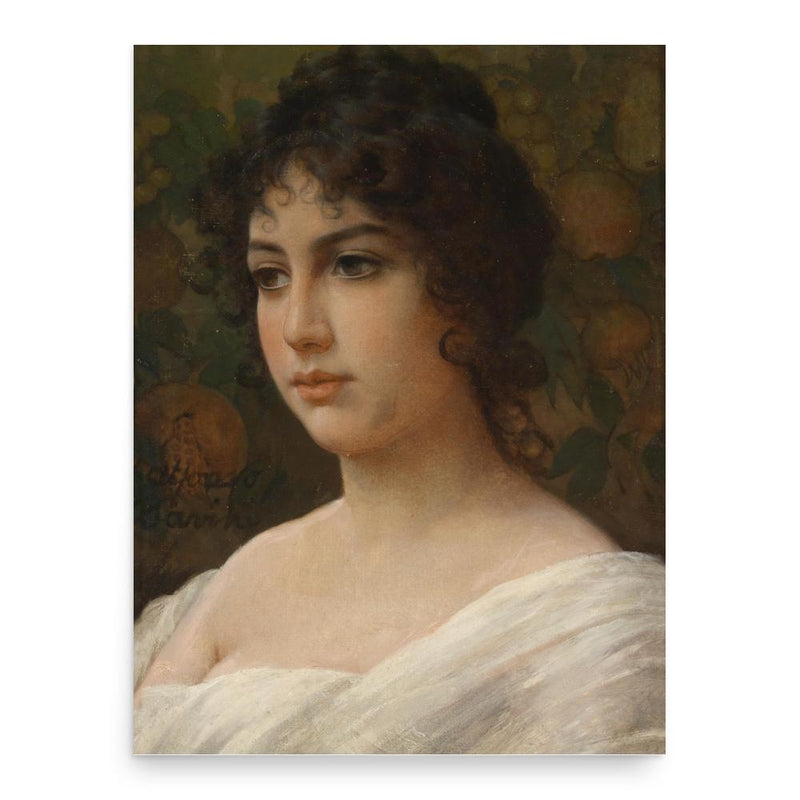 Alfonso Savini poster print, in size 18x24 inches.