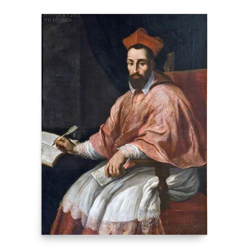 Alfonso Visconti poster print, in size 18x24 inches.