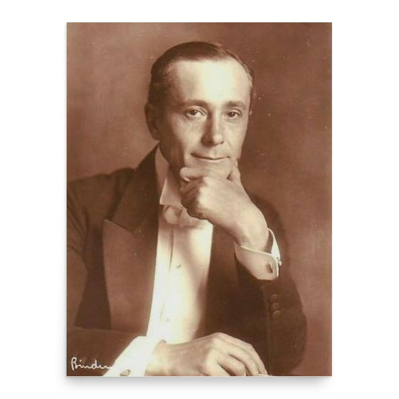 Alfred Abel poster print, in size 18x24 inches.