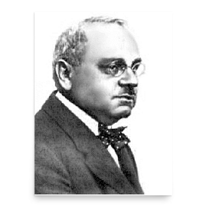 Alfred Adler poster print, in size 18x24 inches.