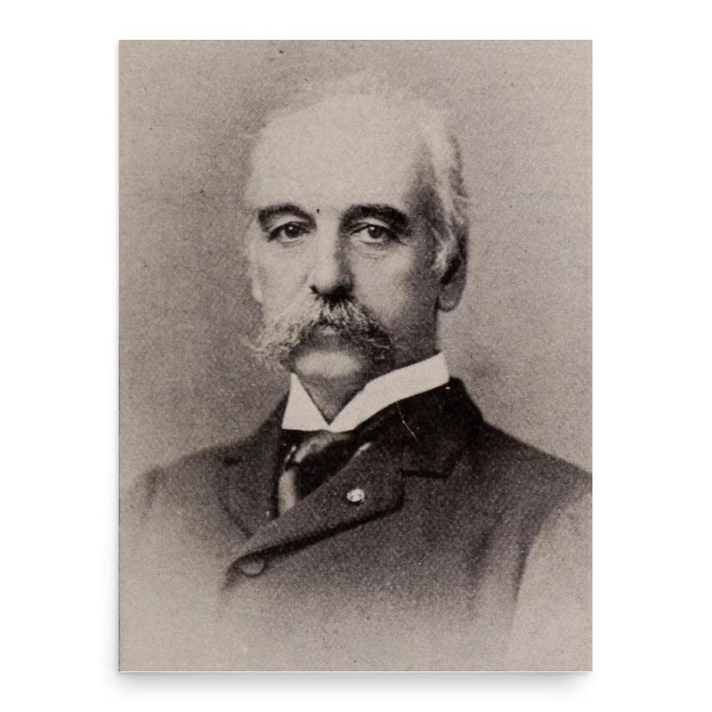 Alfred Alexander Woodhull poster print, in size 18x24 inches.