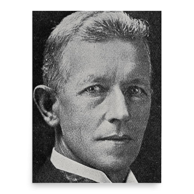 Alfred Ansell poster print, in size 18x24 inches.