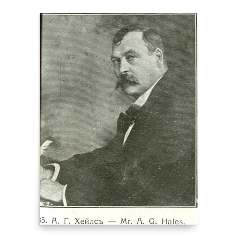 Alfred Arthur Greenwood Hales poster print, in size 18x24 inches.