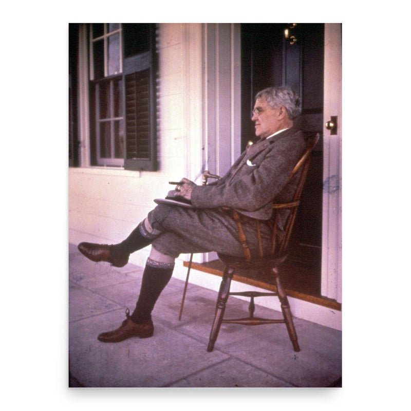 Alfred Atmore Pope poster print, in size 18x24 inches.