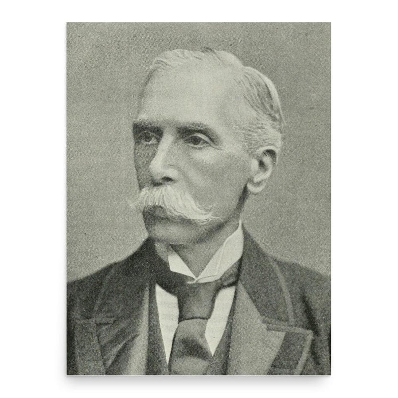 Alfred Austin poster print, in size 18x24 inches.