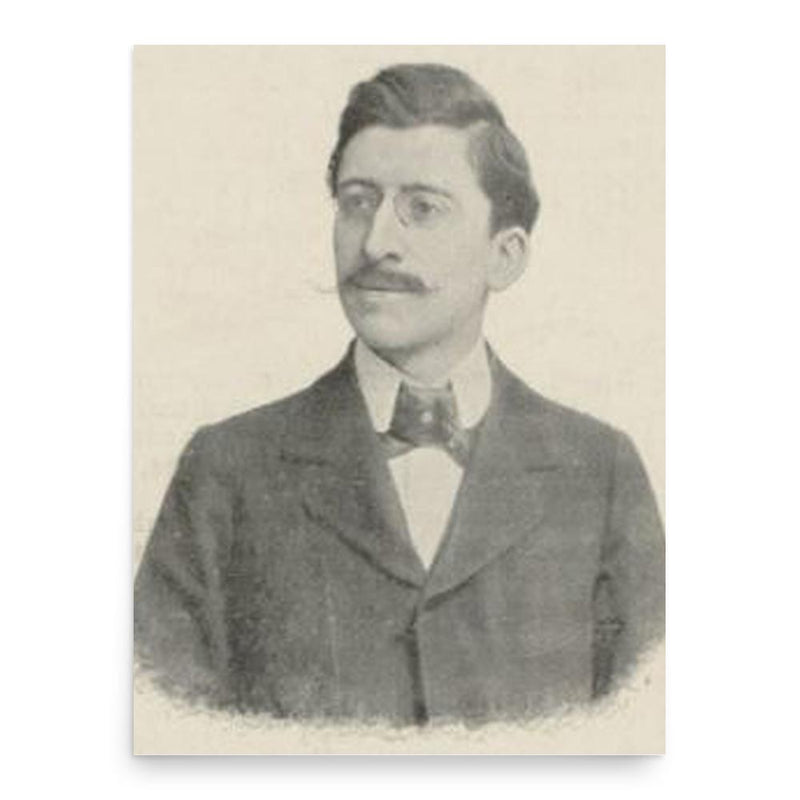 Alfred Bachelet poster print, in size 18x24 inches.