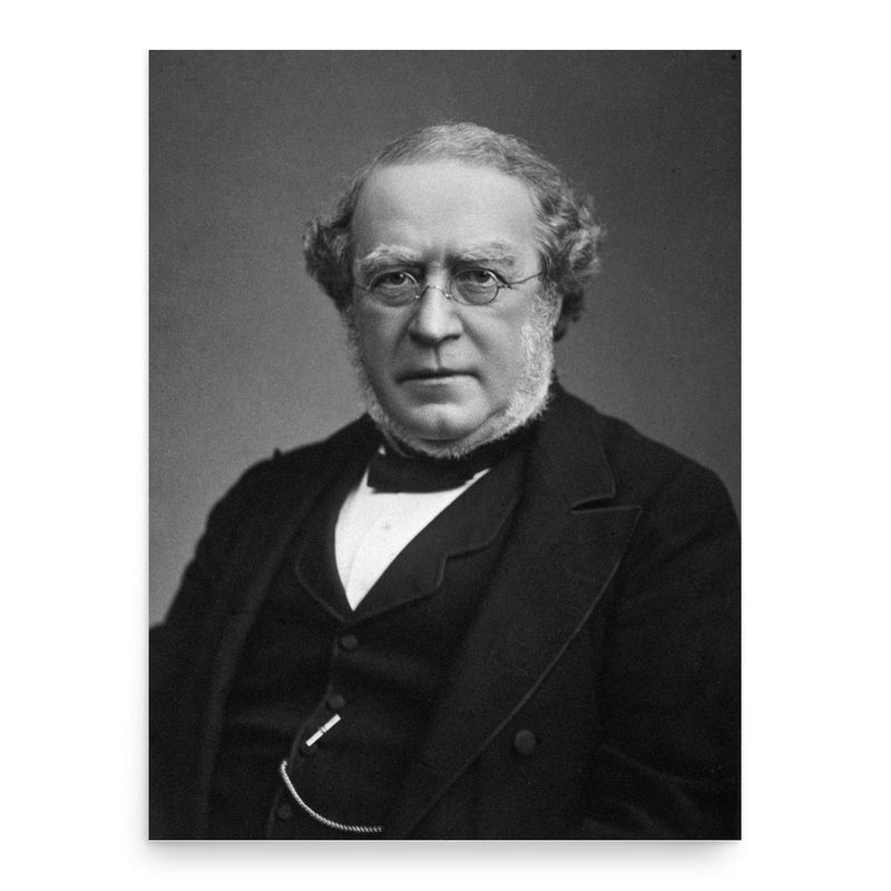 Alfred Baring Garrod poster print, in size 18x24 inches.