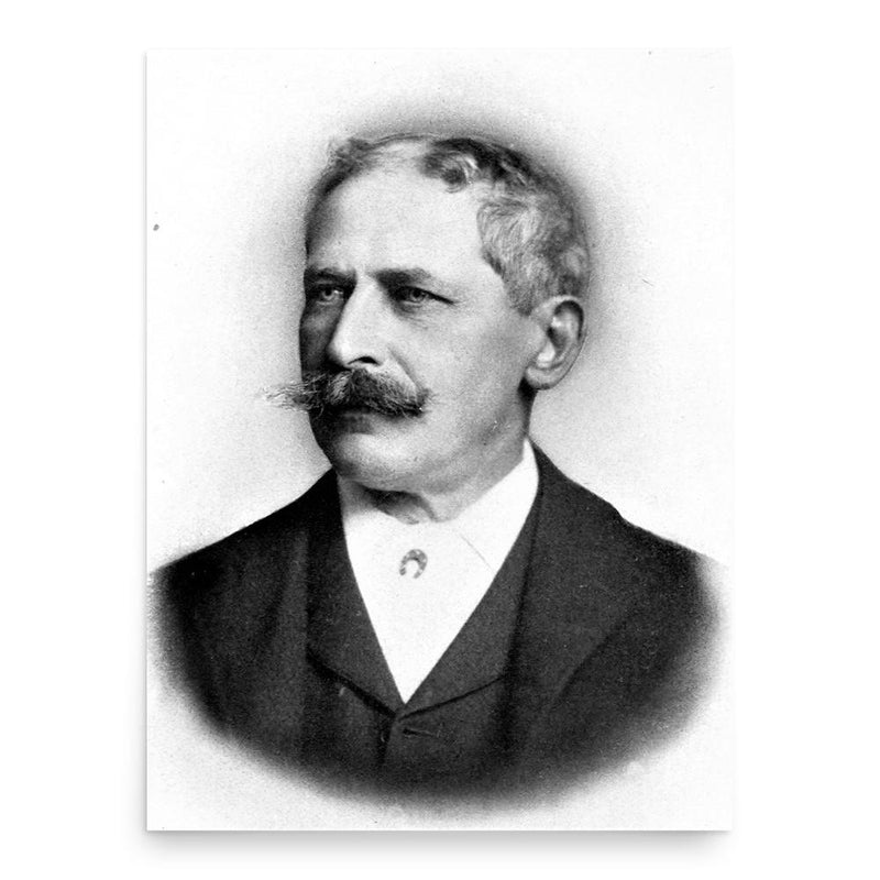 Alfred Baumgarten poster print, in size 18x24 inches.