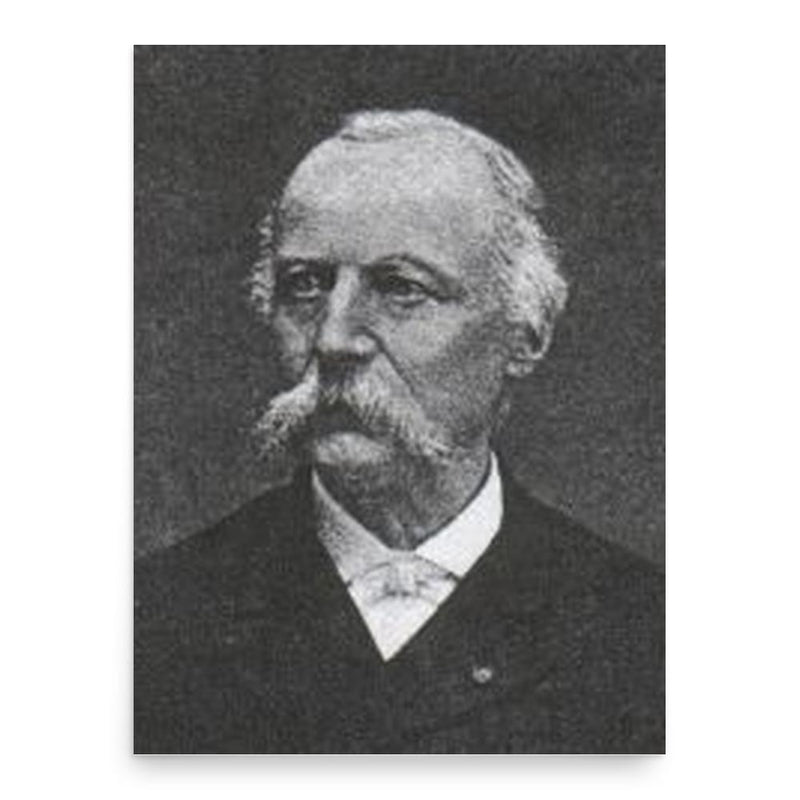 Alfred Belpaire poster print, in size 18x24 inches.