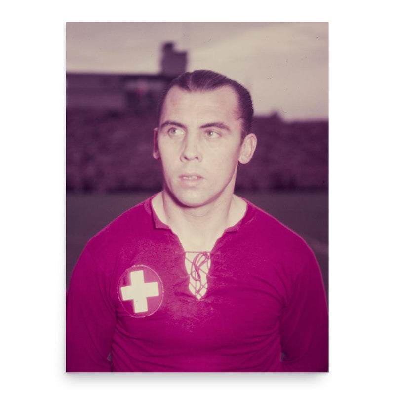 Alfred Bickel poster print, in size 18x24 inches.