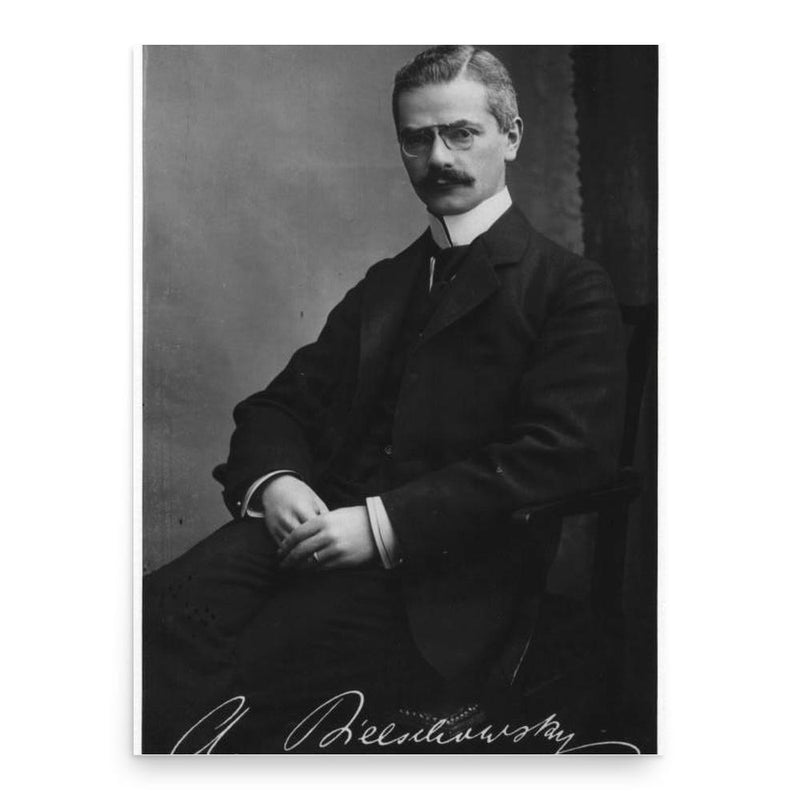 Alfred Bielschowsky poster print, in size 18x24 inches.