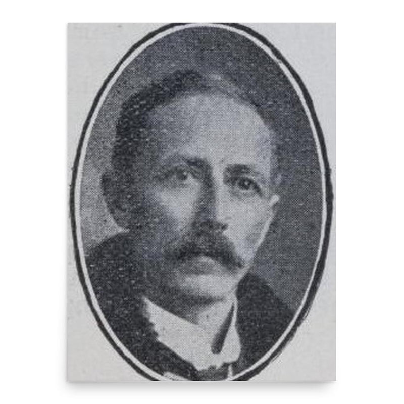 Alfred Blackwell poster print, in size 18x24 inches.