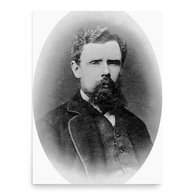 Alfred Boyd poster print, in size 18x24 inches.